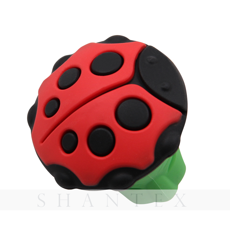 Hot Selling Rubber Household Ladybug Pin Cushion Ring Sewing Quilting Holder