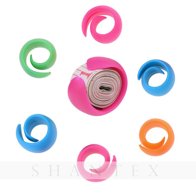 Silicone Bobbin Holders Thread Clamp Spool Huggers for Keeping Thread Tails Under Control 