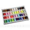 280M 40 Color Sewing Glitter Thread Embroidery Machine Thread Sparkling Glitter Rayon Embroidery Sewing Thread