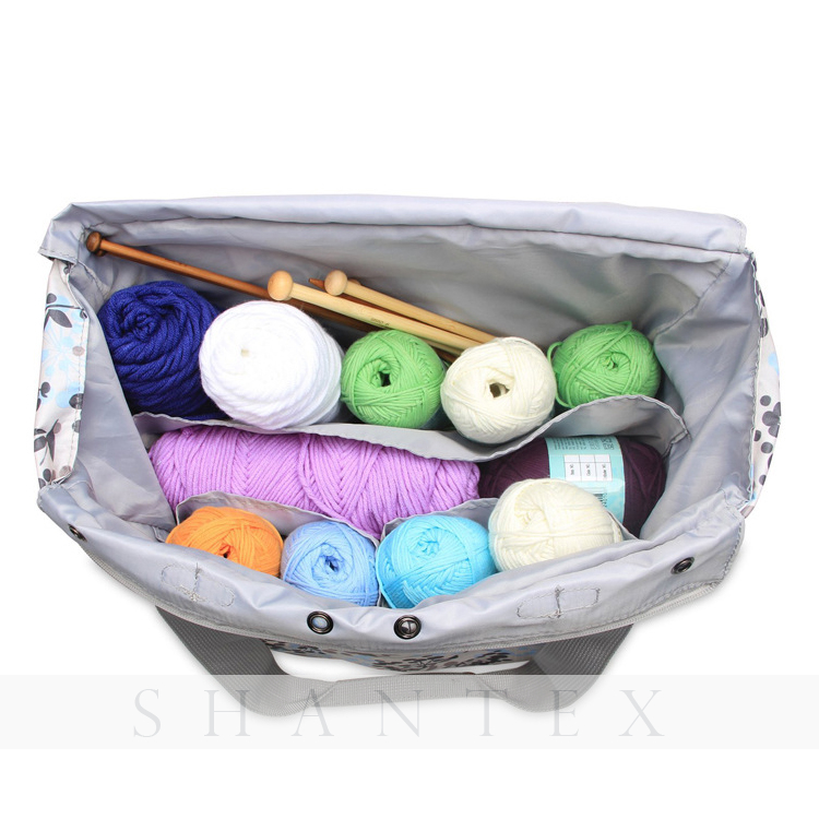 New Fashion Custom Home Shop Big Handmade Knitting Knit Storage Yarn Crochet Bag Tote Bag 