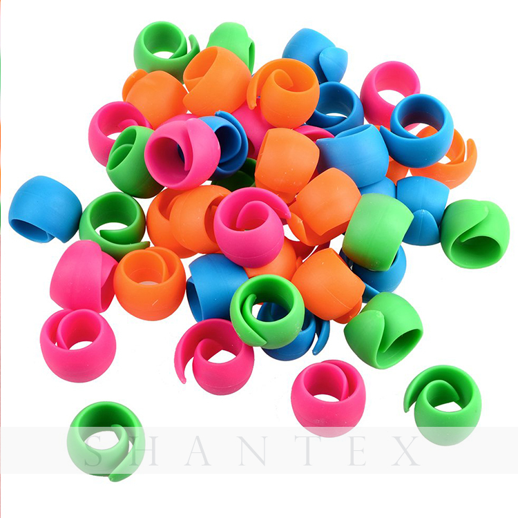 Silicone Bobbin Holders Thread Clamp Spool Huggers for Keeping Thread Tails Under Control
