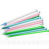 12PCS/SET Colorful Single Pointed Knitting Tool Sweater Needle Crochet Hook 