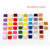  Embroidery Floss 50pcs DMC Colors Embroidery Thread String Kits with Storage Box Cross Stitch Kits 