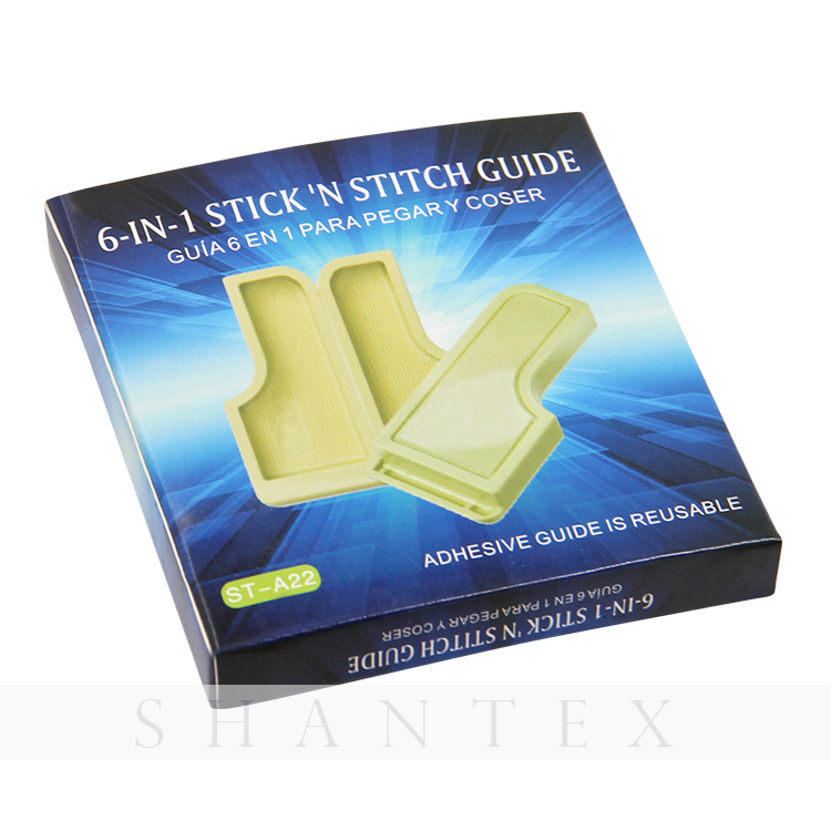 Sewing Accessories 6-in-1 Stick'n Stitch Guide Perfect for Needlecrafts Sewing Machine Stitch Guide 
