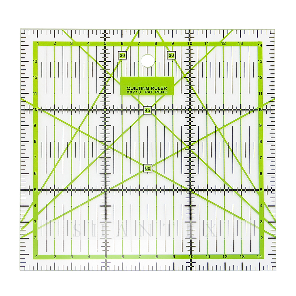 ECO-Friendly Acrylic Square Patchwork Quilting Ruler 
